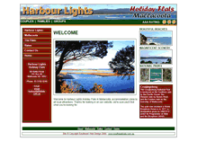 Tablet Screenshot of harbourlightsflats.com.au